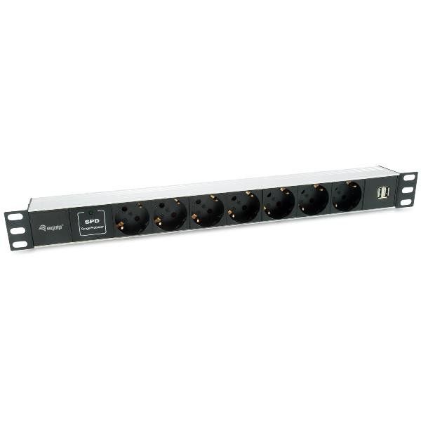 EQUIP 7-OUTLET GERMAN POWER DISTRIBUTION