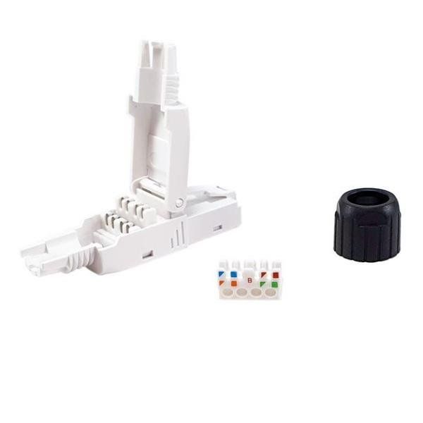 EQUIP CAT.6 TOOL-FREE RJ45 PLUG, 5PCS/SET