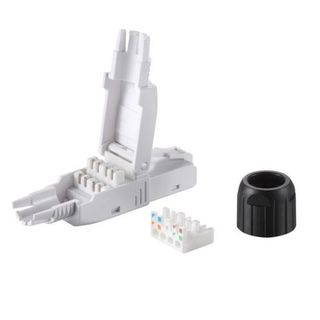 EQUIP CAT.6A TOOL-FREE RJ45 PLUG, 5PCS/SE
