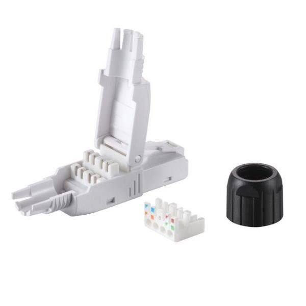 EQUIP CAT.6A TOOL-FREE RJ45 PLUG, 5PCS/SE