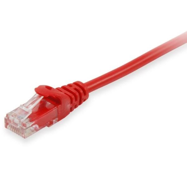 EQUIP CAT.6A U/UTP PATCH CABLE 15M RED