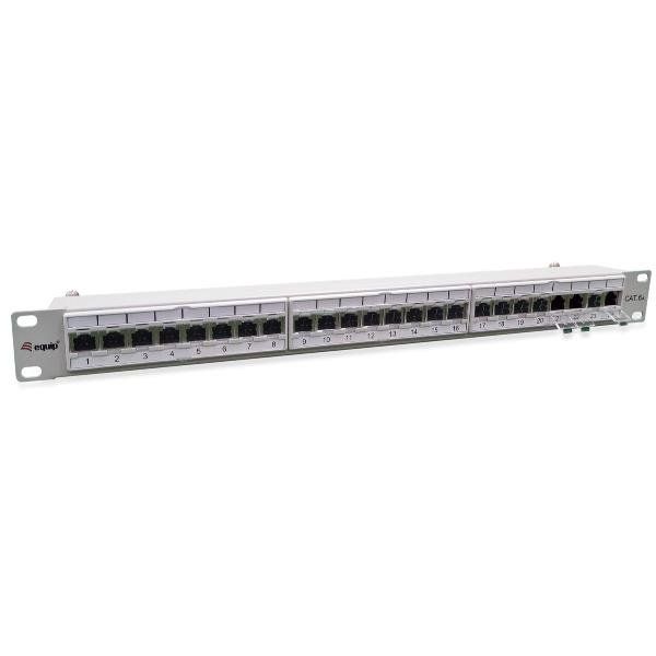 EQUIP PREMIUM CAT.6A PATCH PANEL 24-PORT