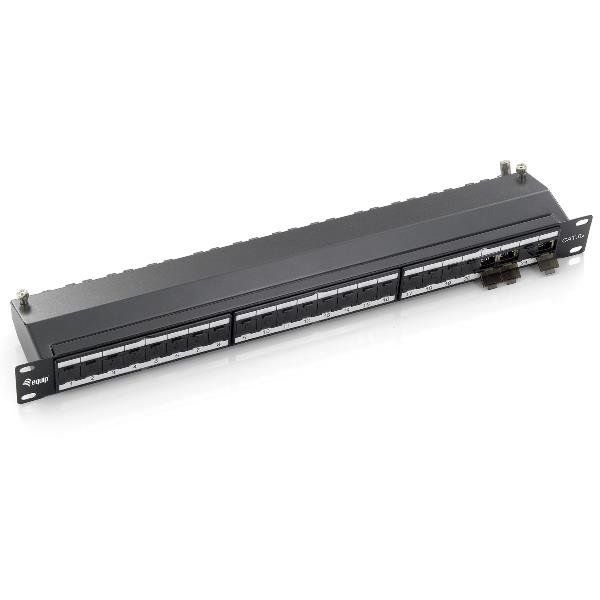 EQUIP PREMIUM CAT.6A PATCH PANEL 24-PORT