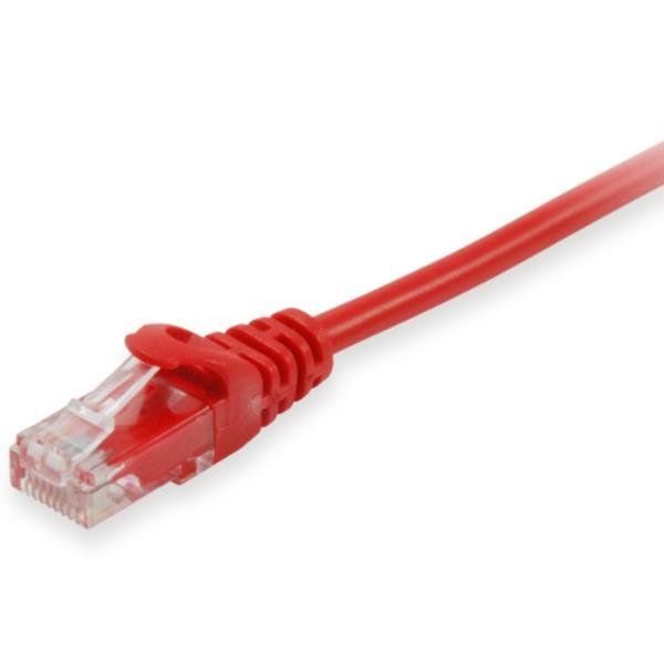 EQUIP U/UTP C6 PATCH CABLE 0 25M RED