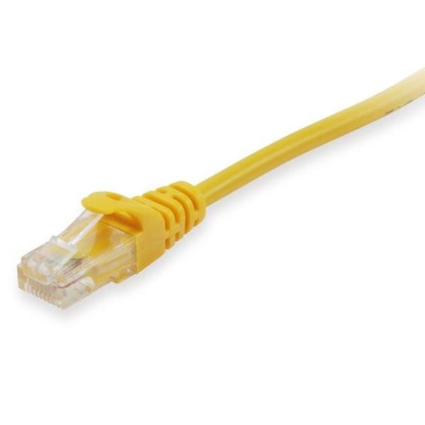 EQUIP U/UTP C6 PATCH CABLE 0 25M YELLOW