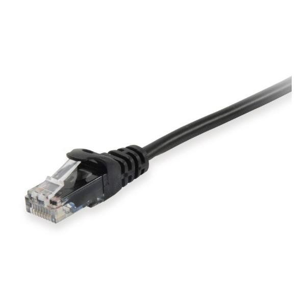 EQUIP U/UTP C6 PATCH CABLE 1.5M BLACK